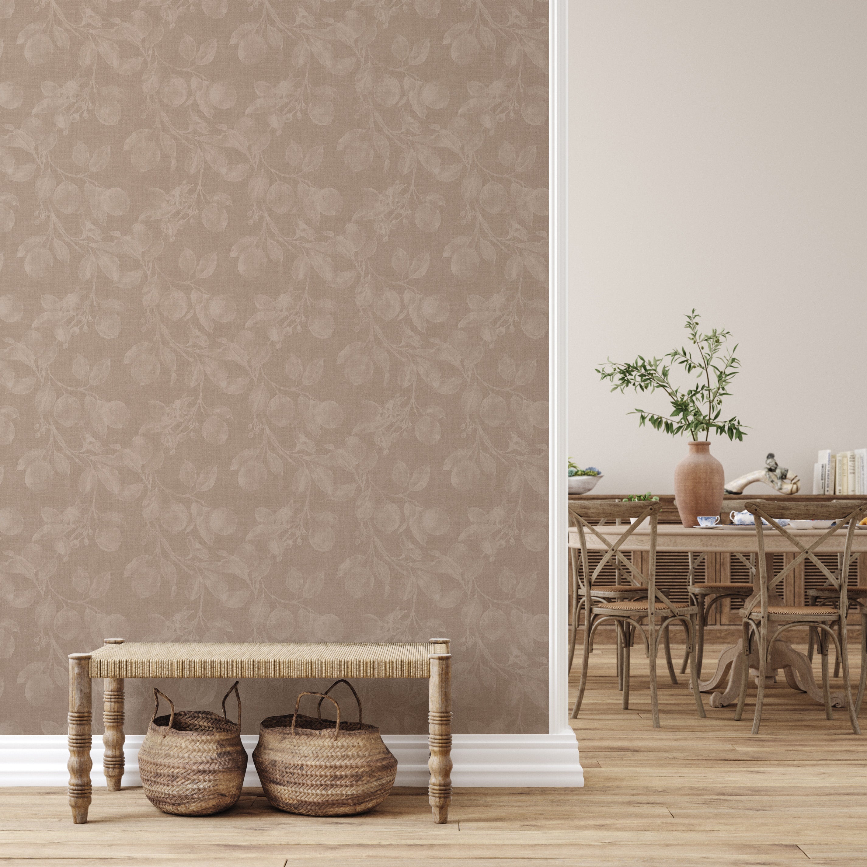 Monica's Orchard Wallpaper by Safari Natalia x Taddy Mikelaites
