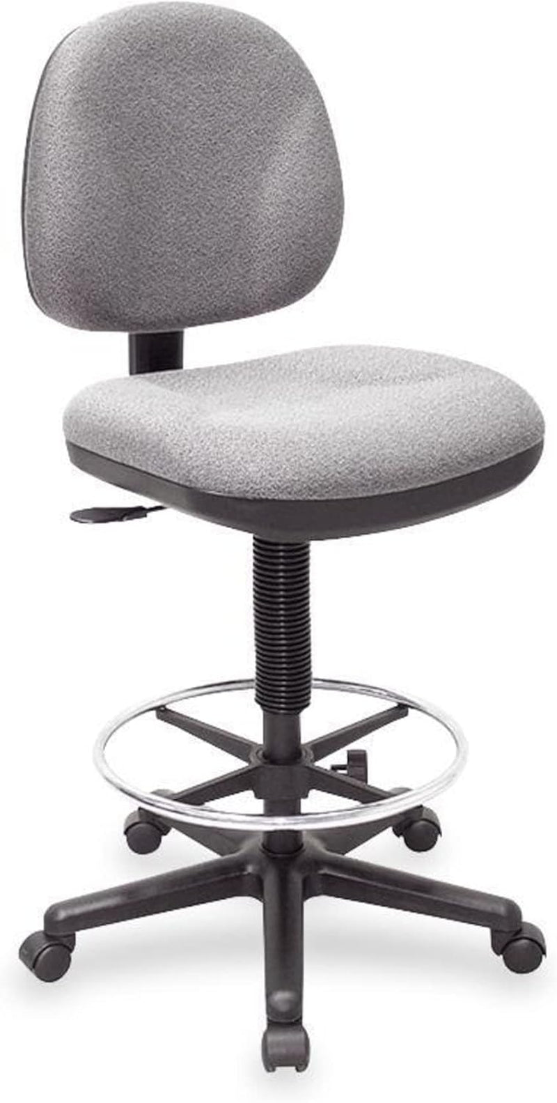 Pneumatic Adjustable Multi Task Stool Gray For Office Use