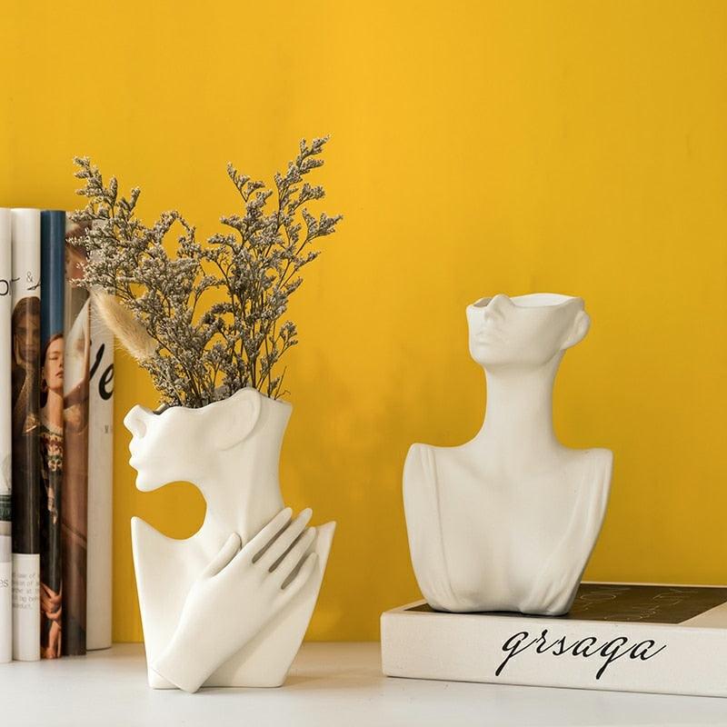 Art Sculpture Ceramic Vases - PRHOMZ