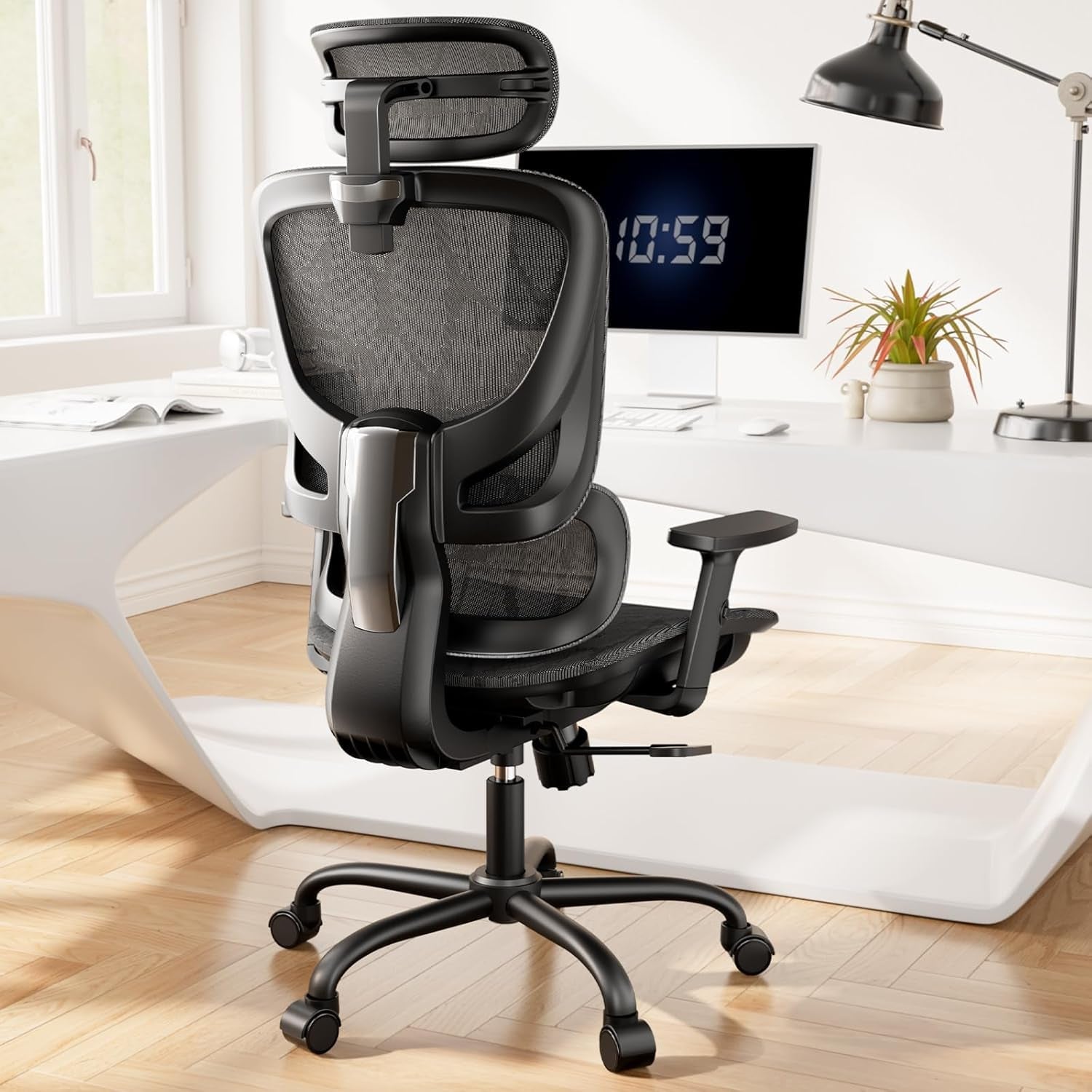 Ergonomic Mesh Office Chair High Back With Lumbar Support