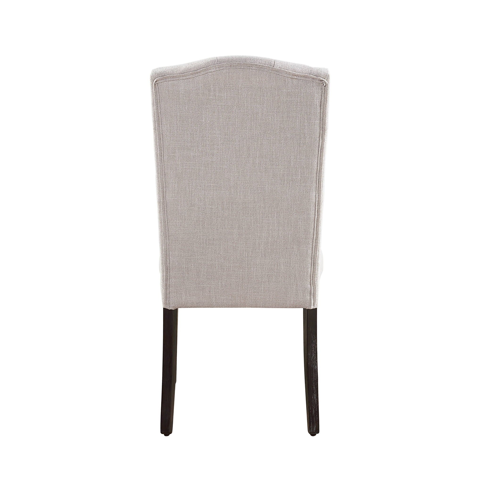 Gerardo Linen Weathered Dining Chair (Set of 2) - Beige