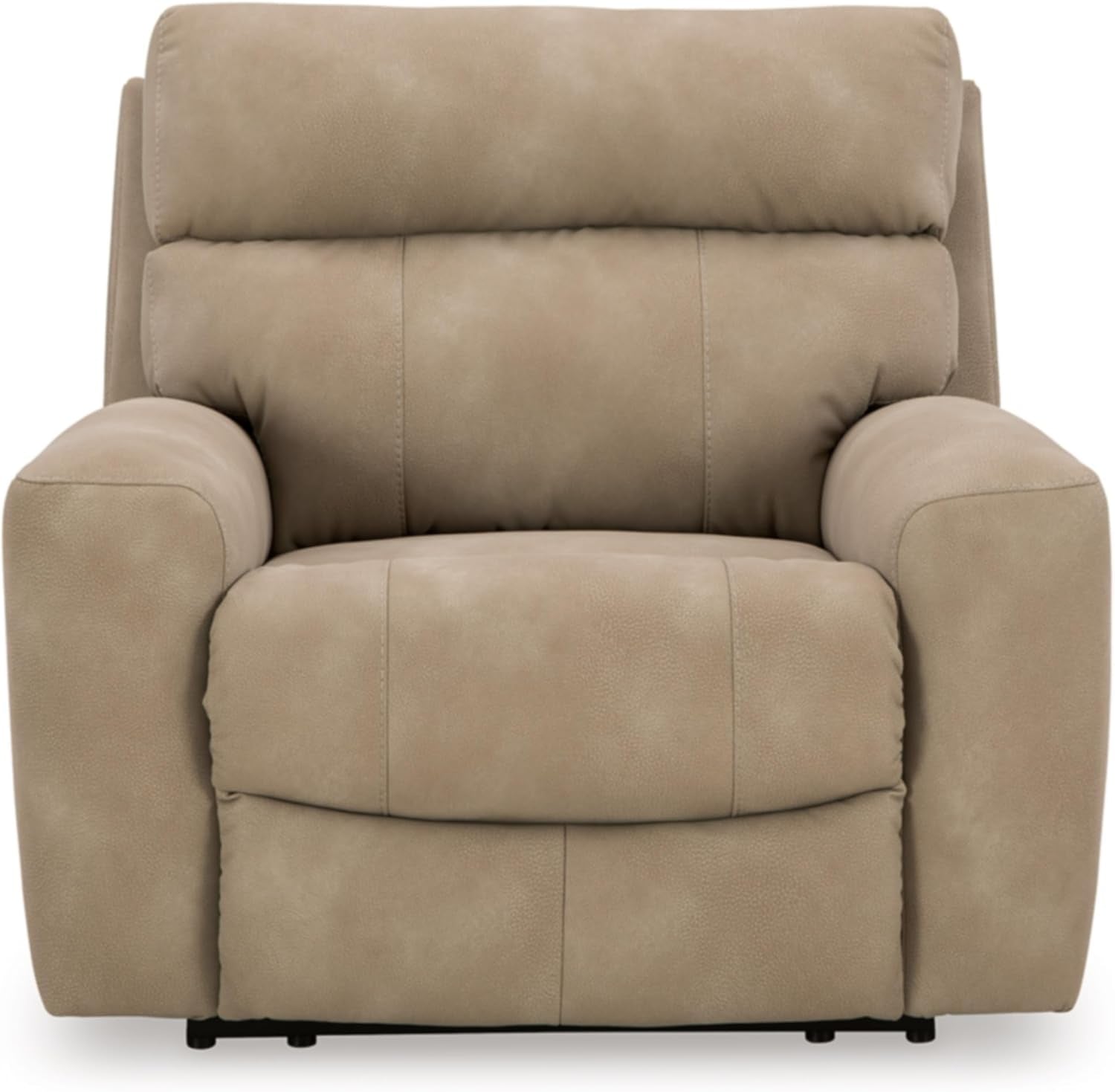 Wall Hugger Power Recliner Light Brown With USB Ports