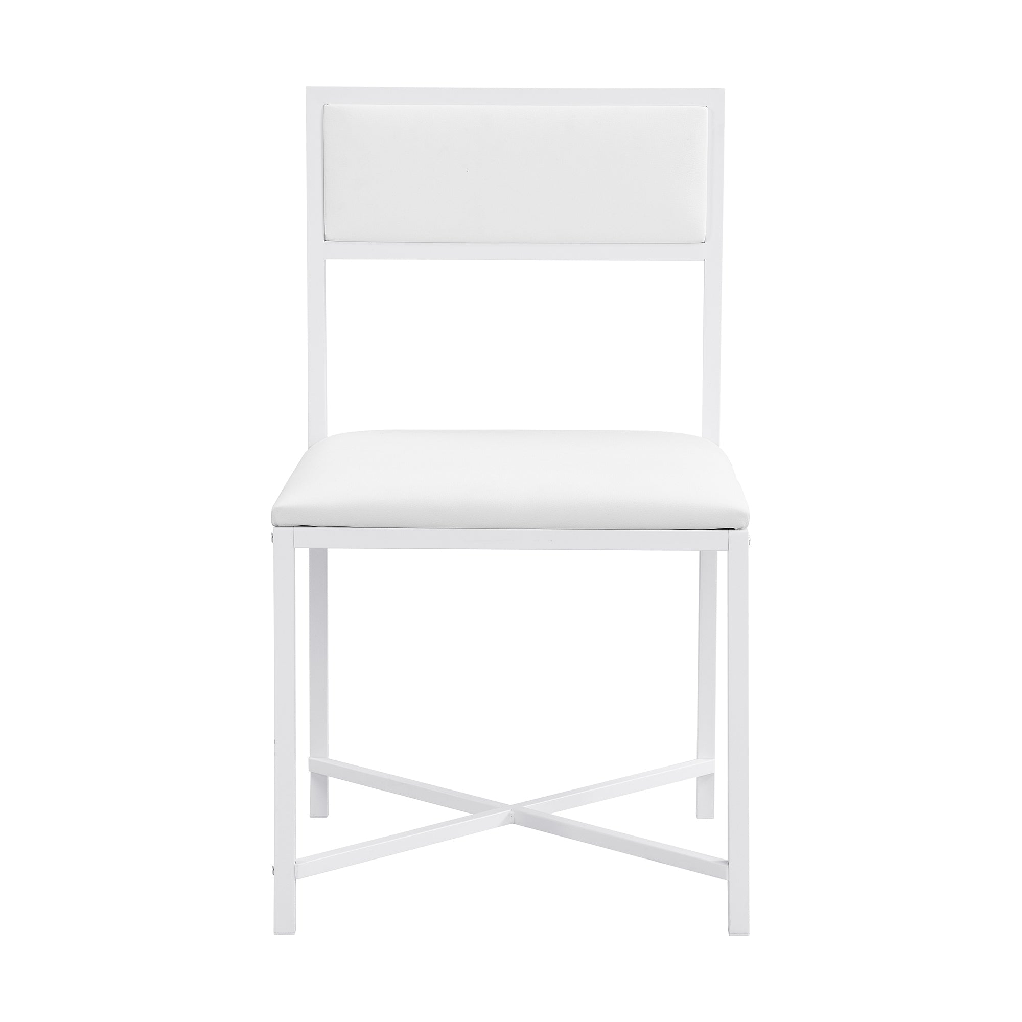 TOPMAX Modern Compact 63-inch 5-Piece Extendable Dining Table Set