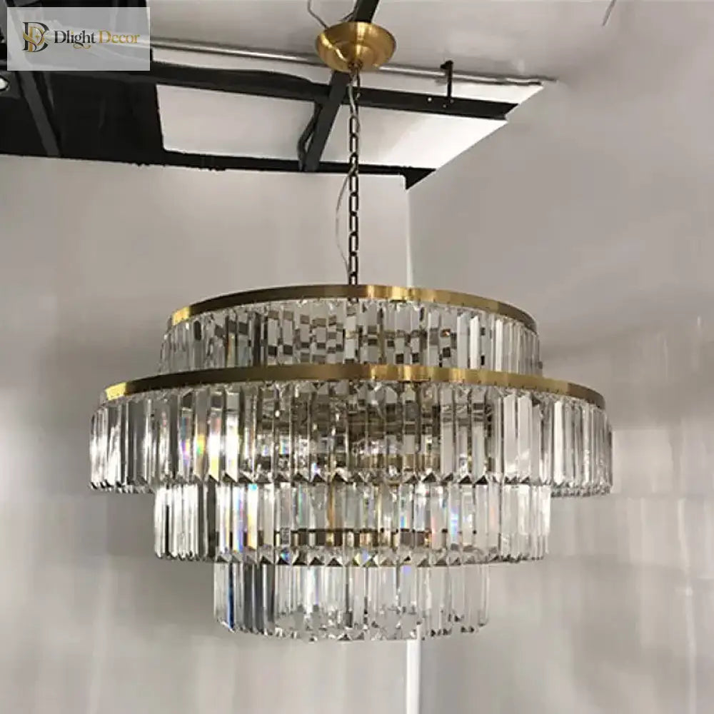 Elara Crystal Chandelier | Modern Dining Room Lighting