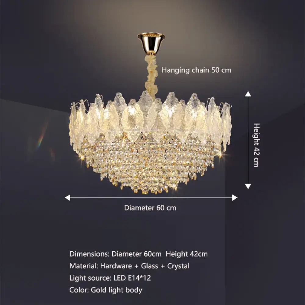 Elegant Crystal Chandelier | Dining & Kitchen Lighting