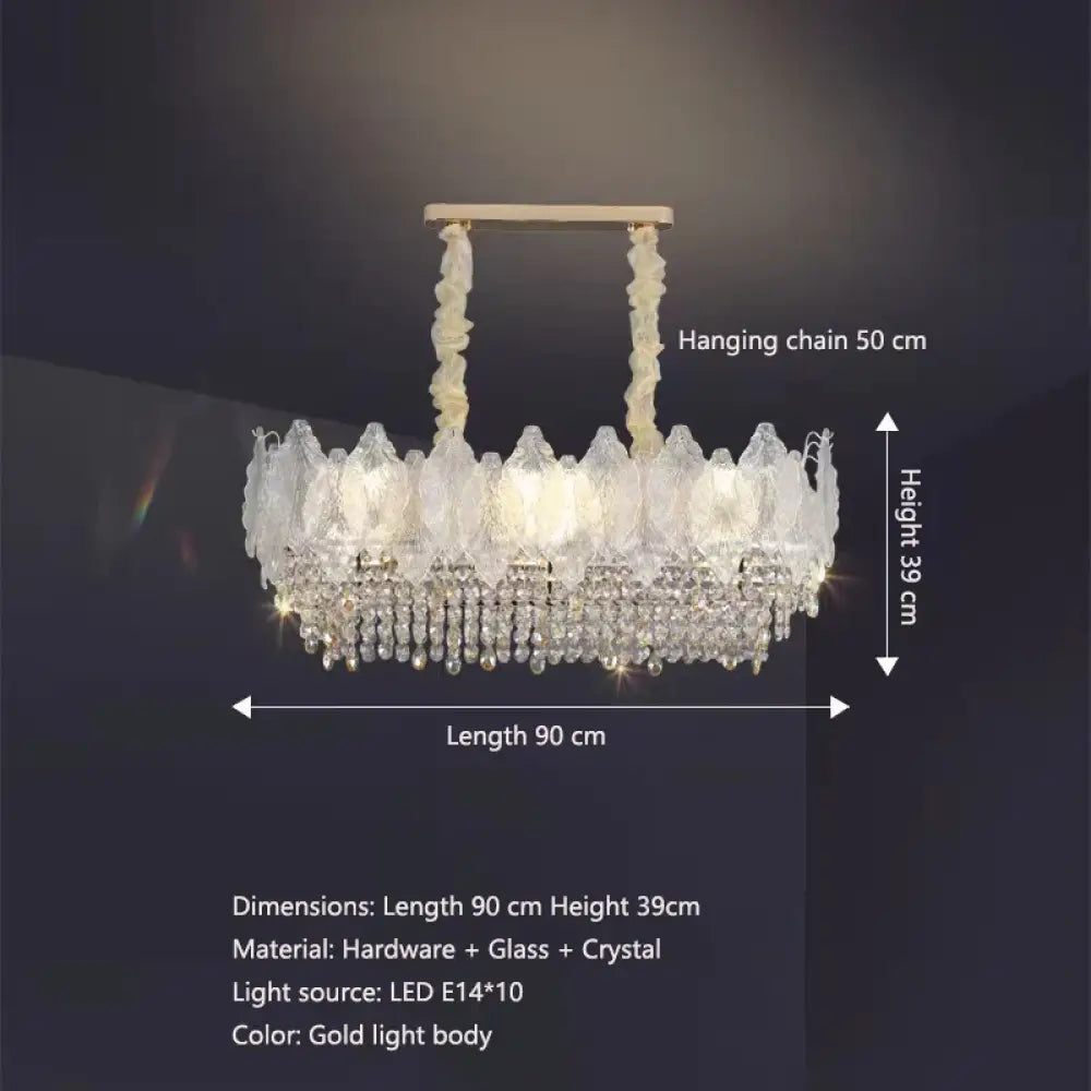 Elegant Crystal Chandelier | Dining & Kitchen Lighting