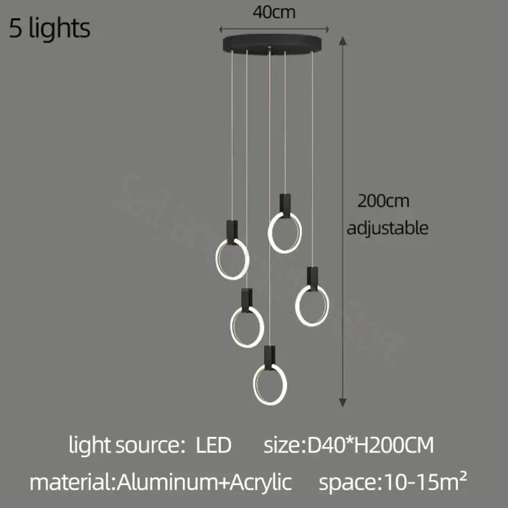 Elegant LED Chandelier | Living Room & Lounge Lighting