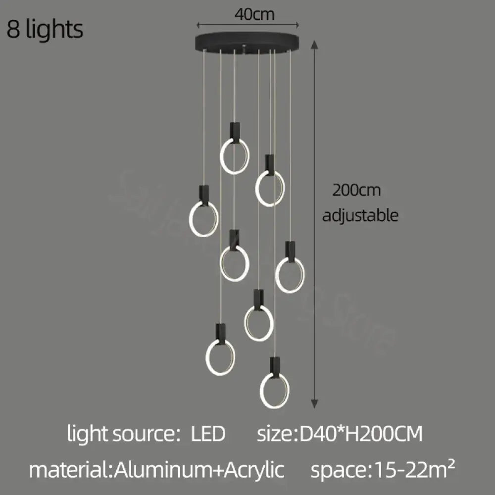 Elegant LED Chandelier | Living Room & Lounge Lighting