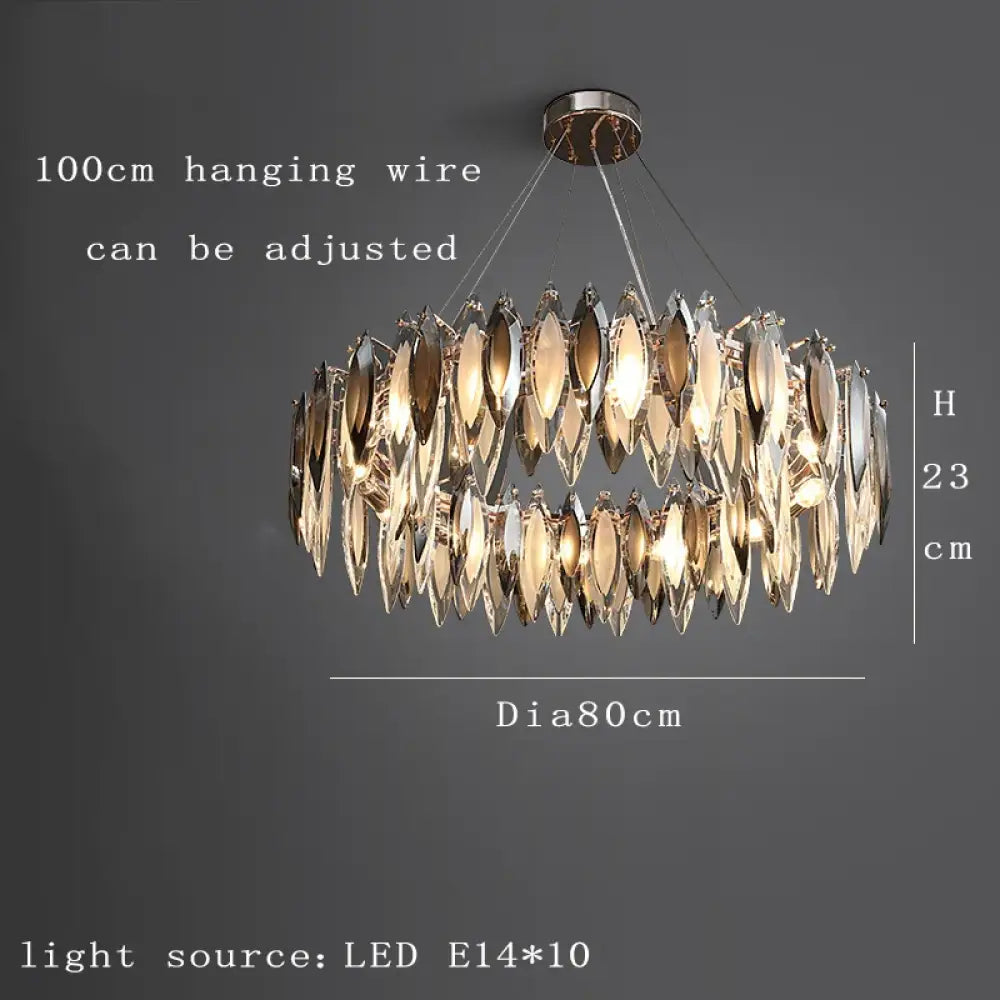 Elegant LED Modern Chandelier | Dining & Kitchen Lighting