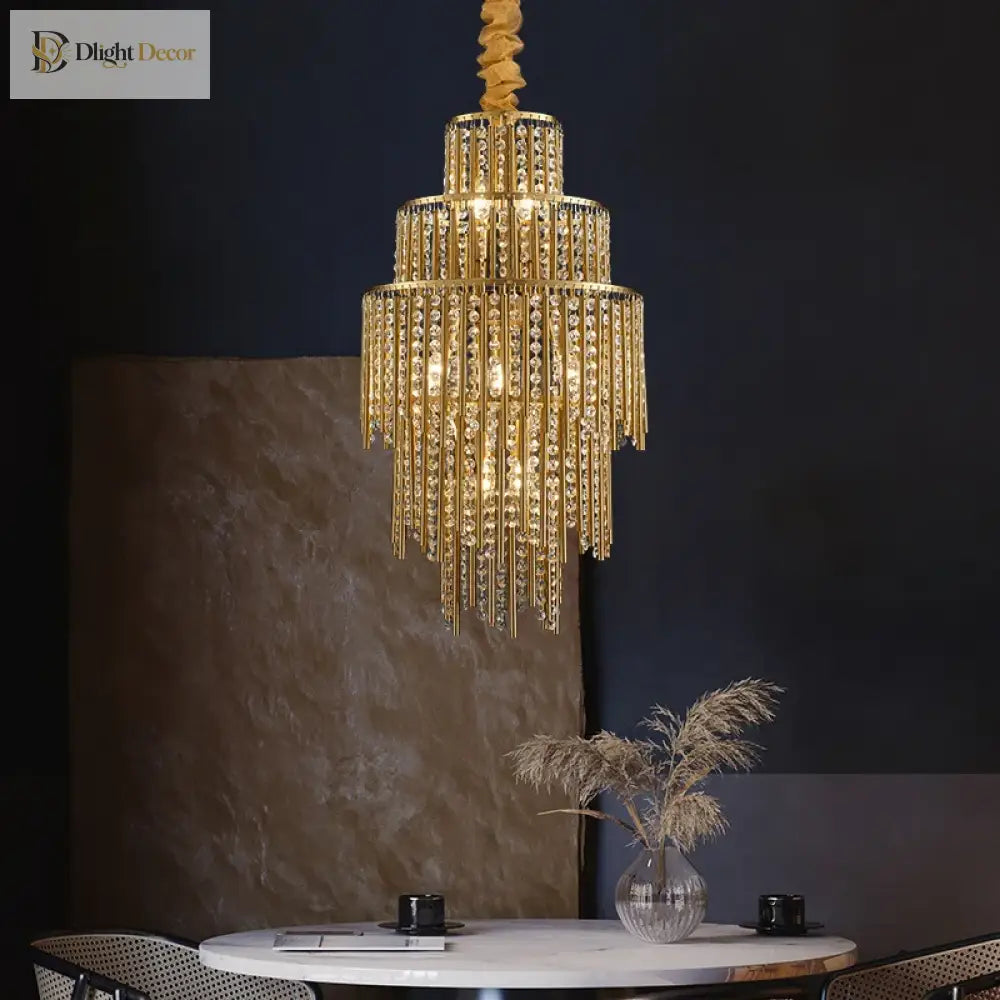Elegant LED Modern Chandelier | Dining Room Home Lighting