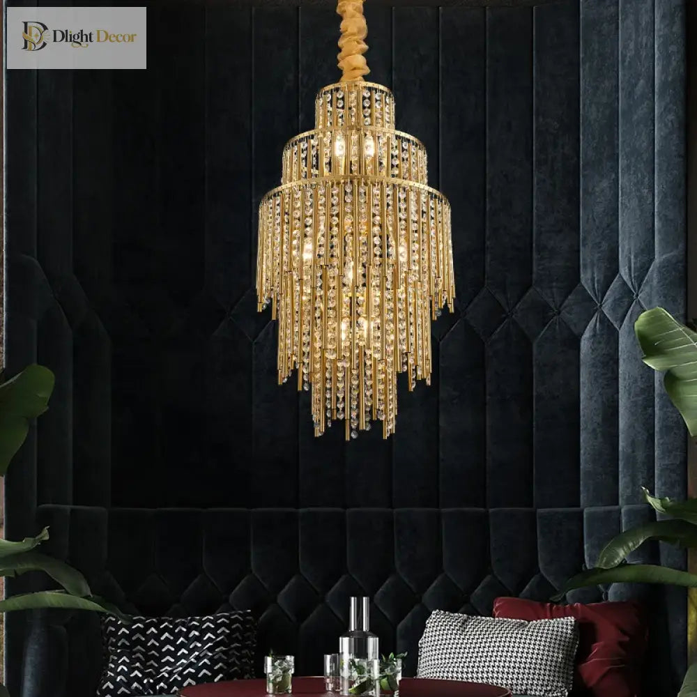 Elegant LED Modern Chandelier | Dining Room Home Lighting