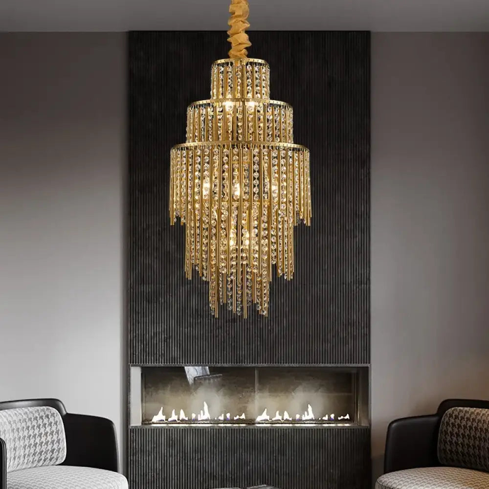 Elegant LED Modern Chandelier | Dining Room Home Lighting