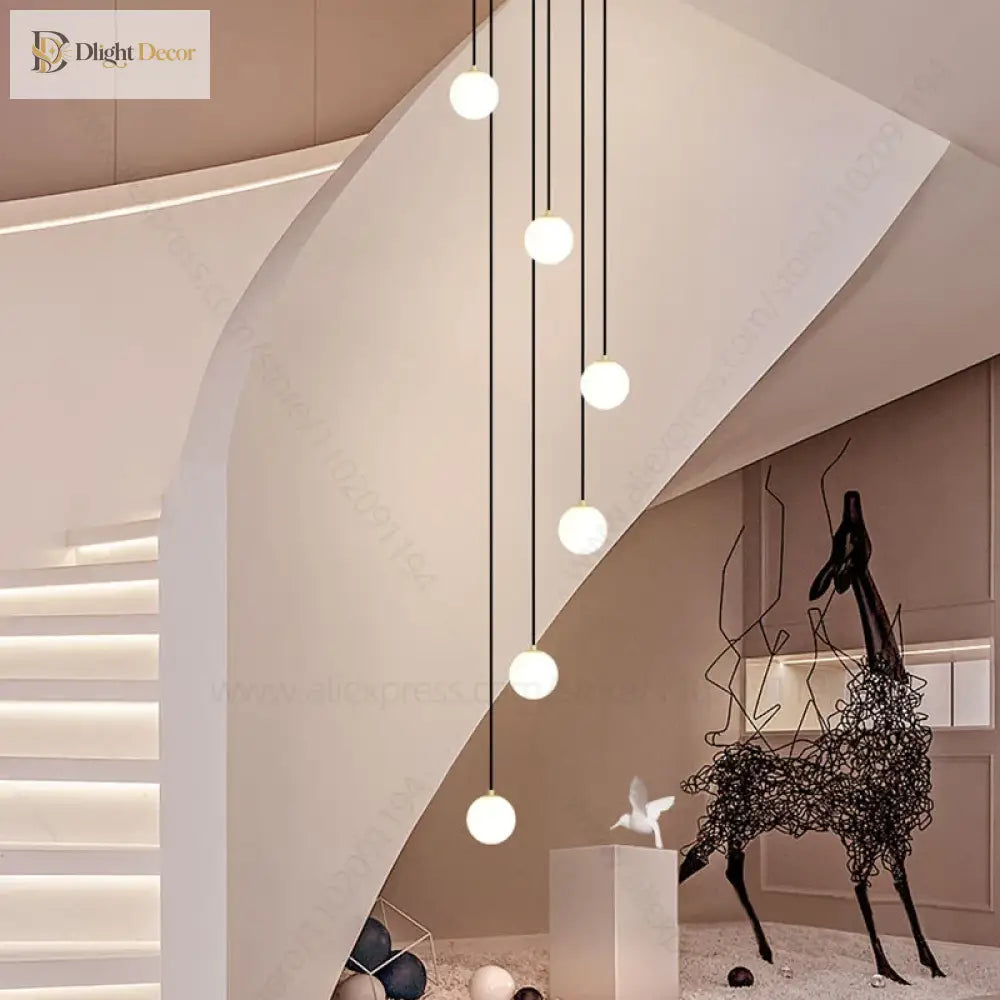 Elegant LED Modern Chandelier | Hallway & Entry Lighting