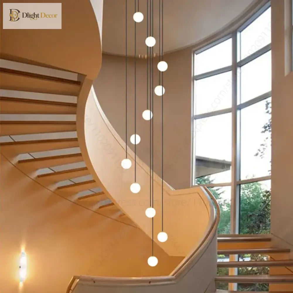 Elegant LED Modern Chandelier | Hallway & Entry Lighting