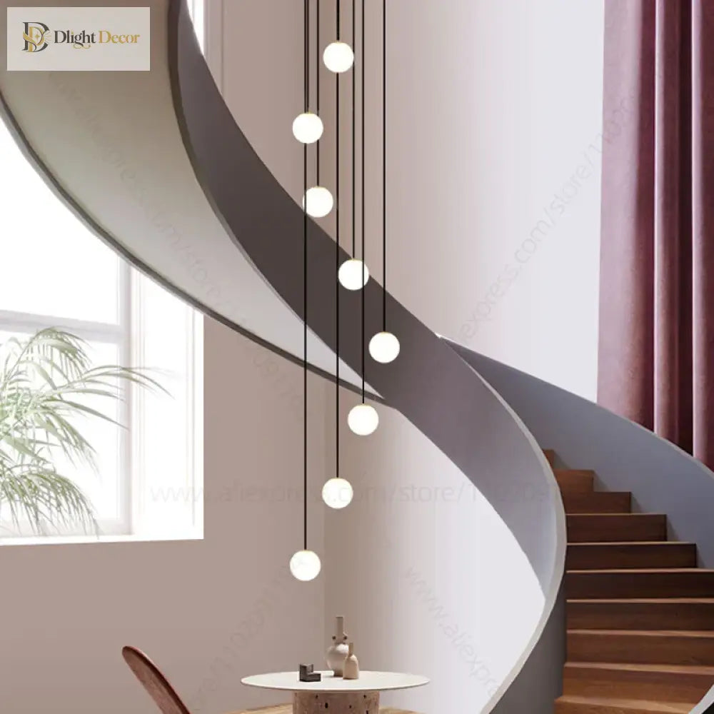 Elegant LED Modern Chandelier | Hallway & Entry Lighting
