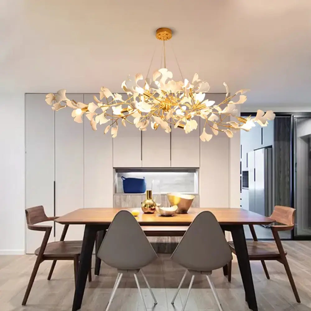 Elegant LED Nordic Chandelier | Dining & Kitchen Lighting