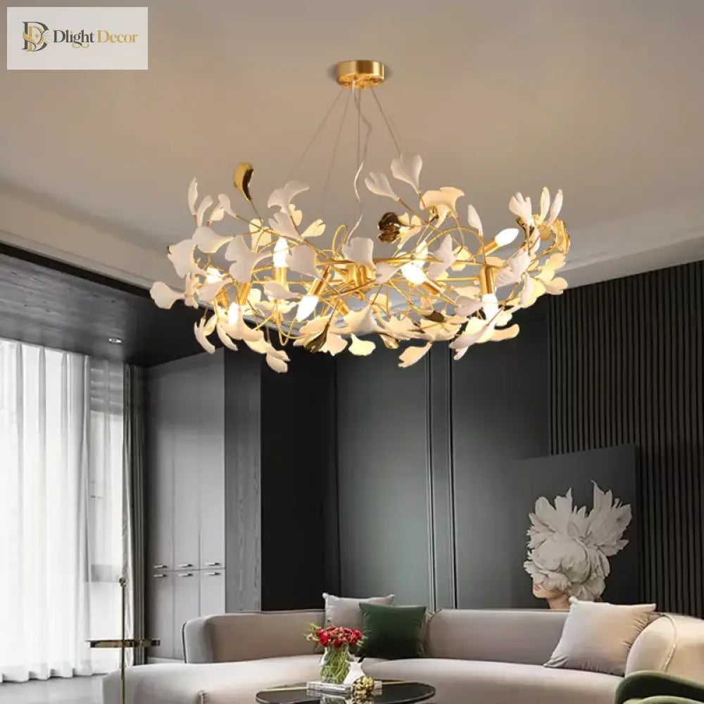 Elegant LED Nordic Chandelier | Dining & Kitchen Lighting