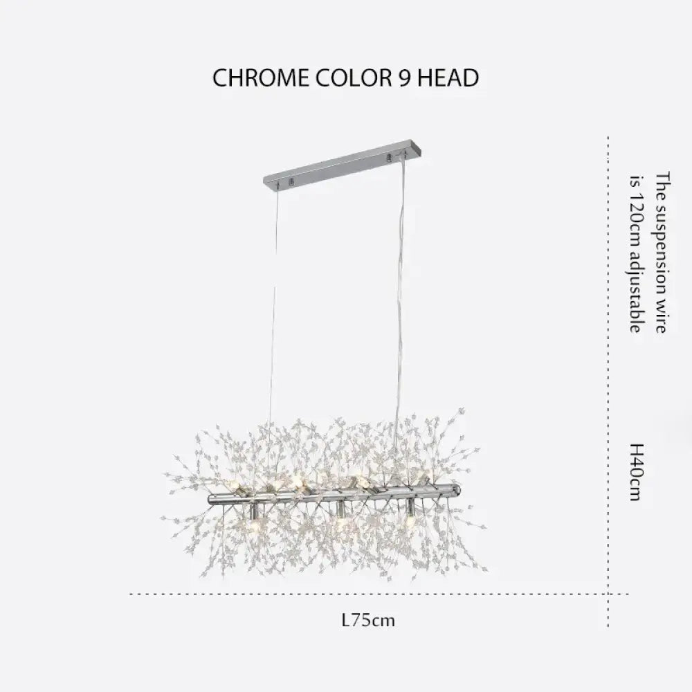 Elegant LED Nordic Chandelier | Living Room Home Lighting