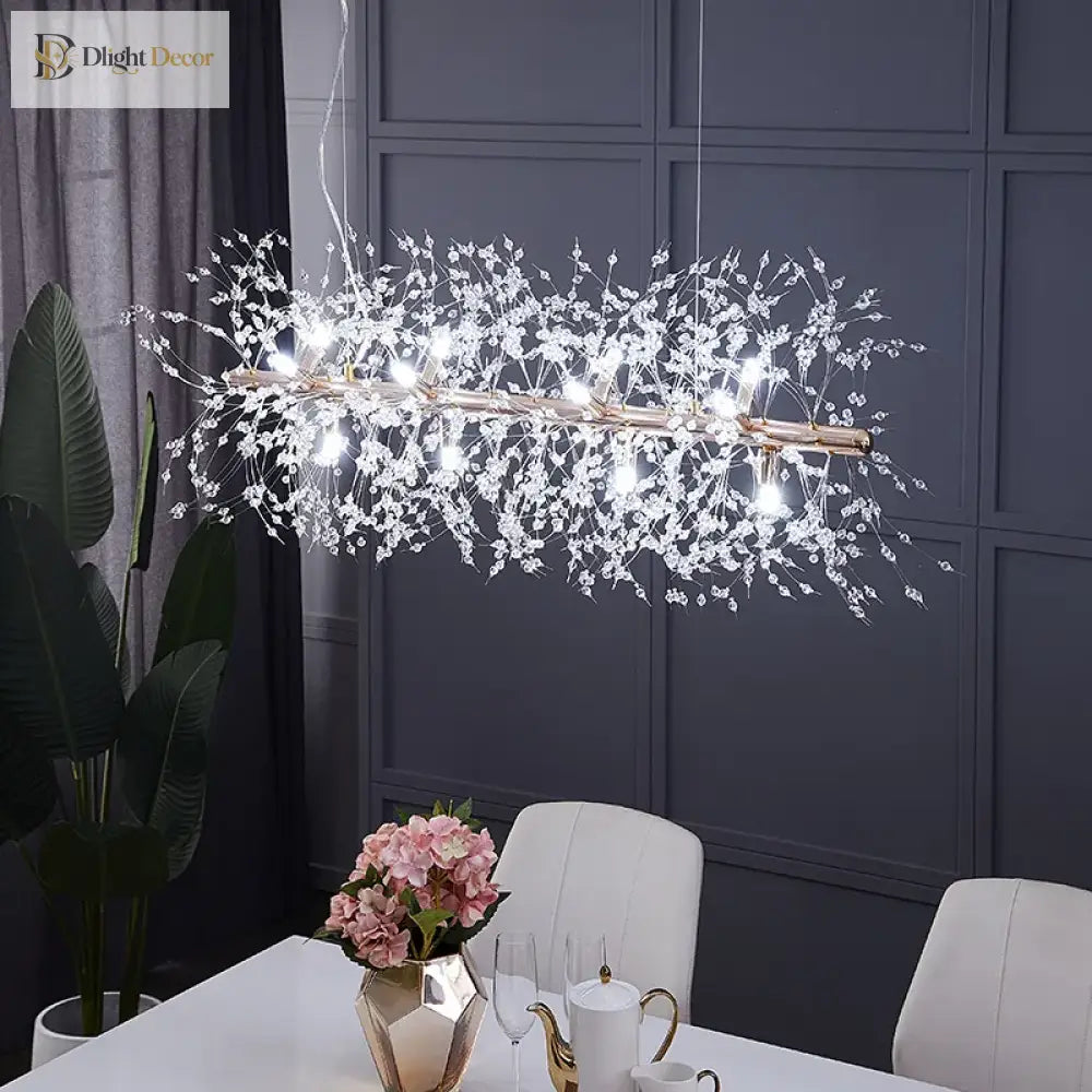 Elegant LED Nordic Chandelier | Living Room Home Lighting