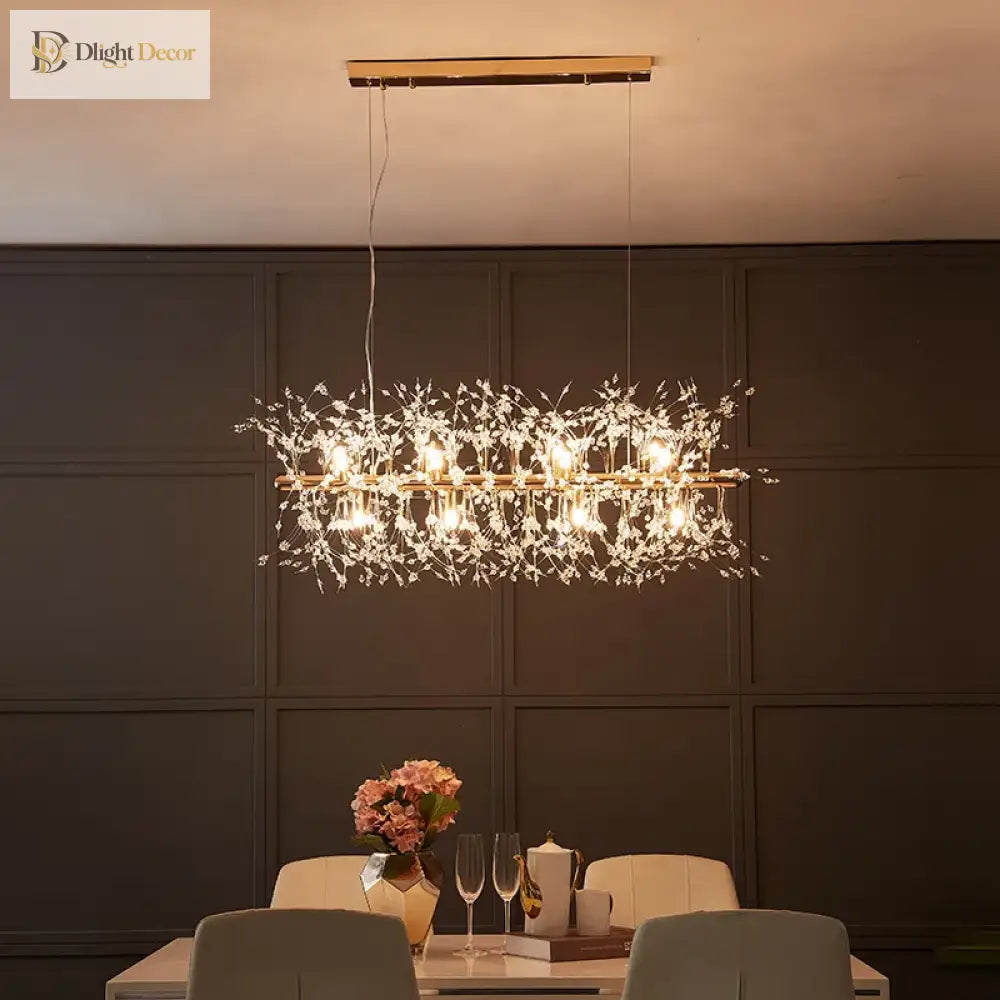 Elegant LED Nordic Chandelier | Living Room Home Lighting