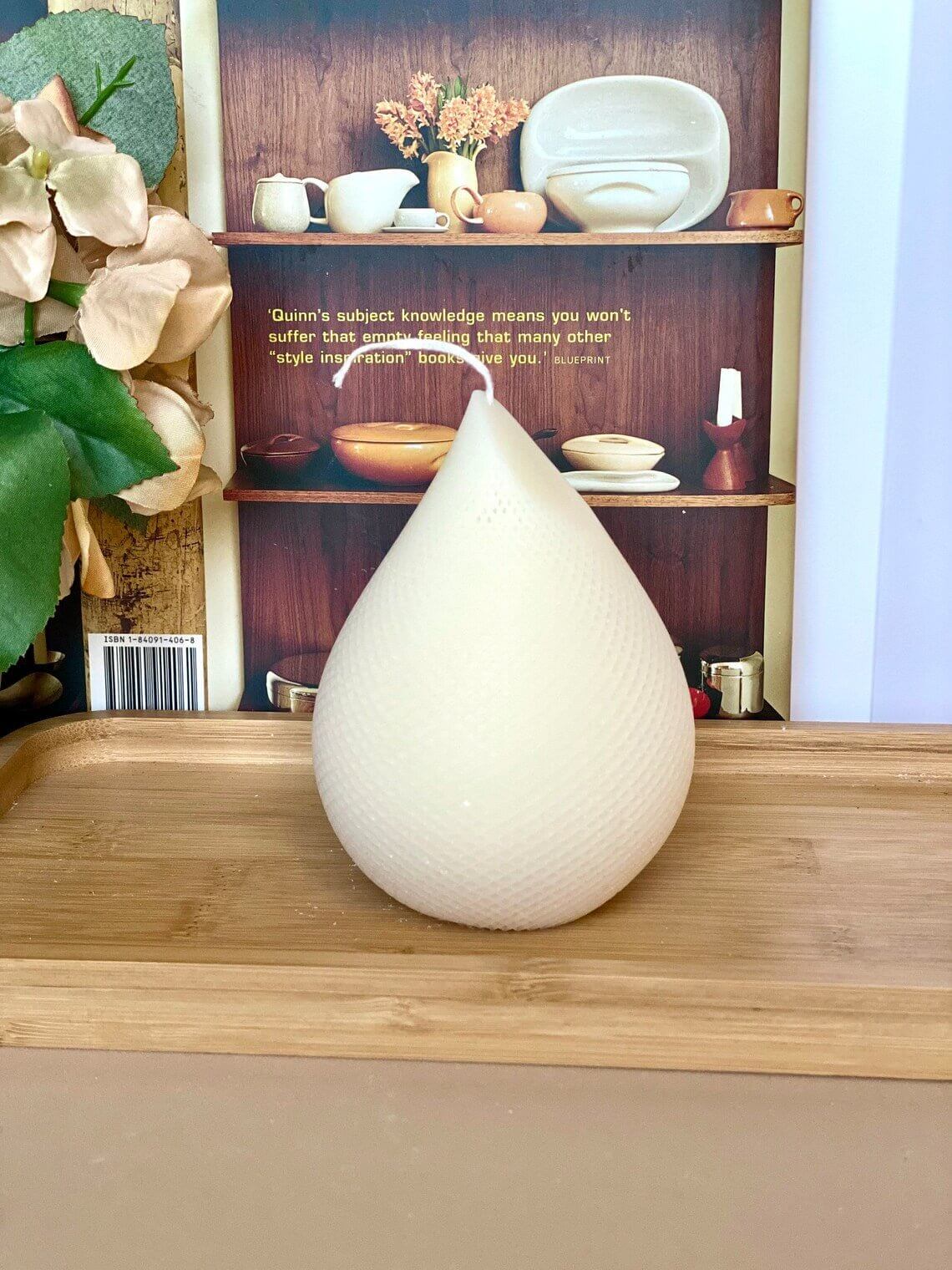 Teardrop Candle | Home Decor Accent