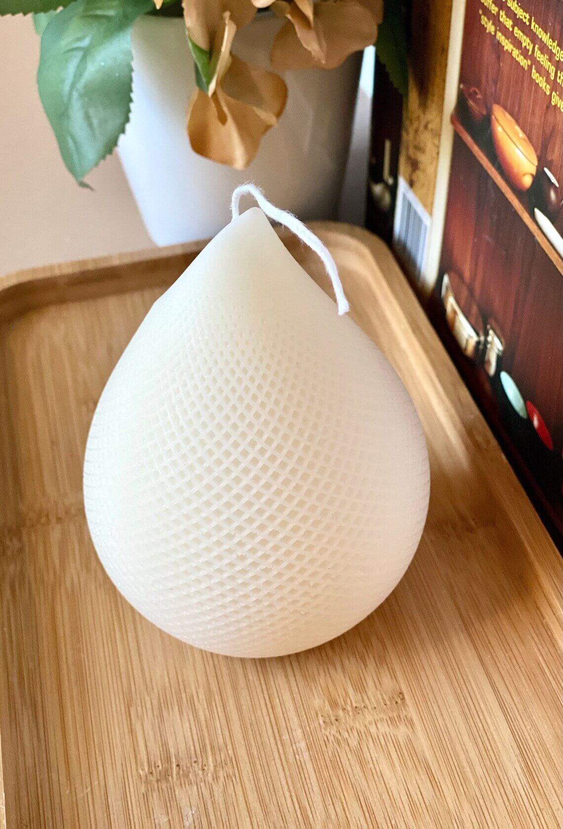 Teardrop Candle | Home Decor Accent