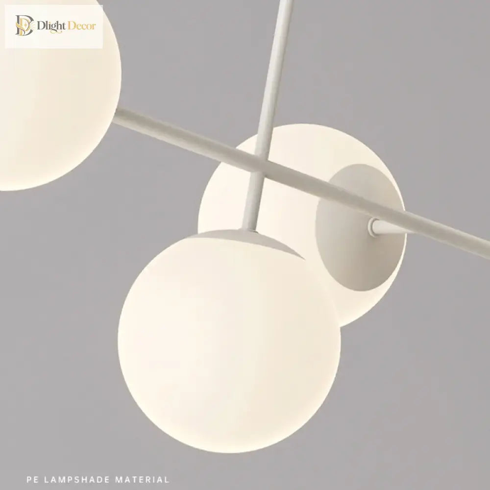 Elegant White Pendant Light | Kitchen Island Home Lighting
