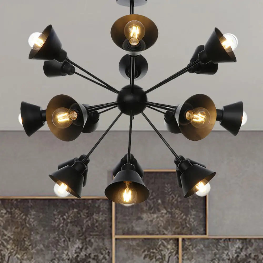 Embrace Mid-Century Chandelier | Dining Room Home Lighting