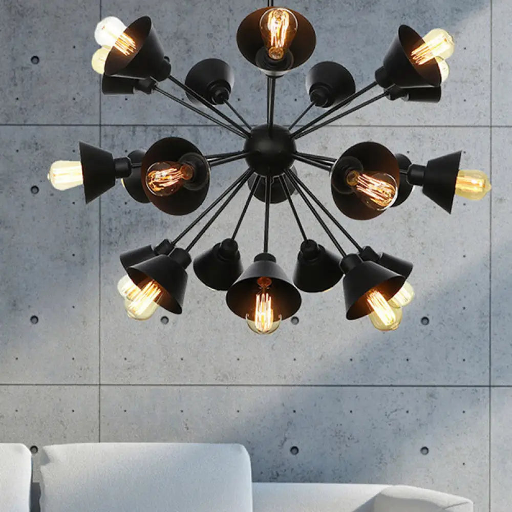 Embrace Mid-Century Chandelier | Dining Room Home Lighting