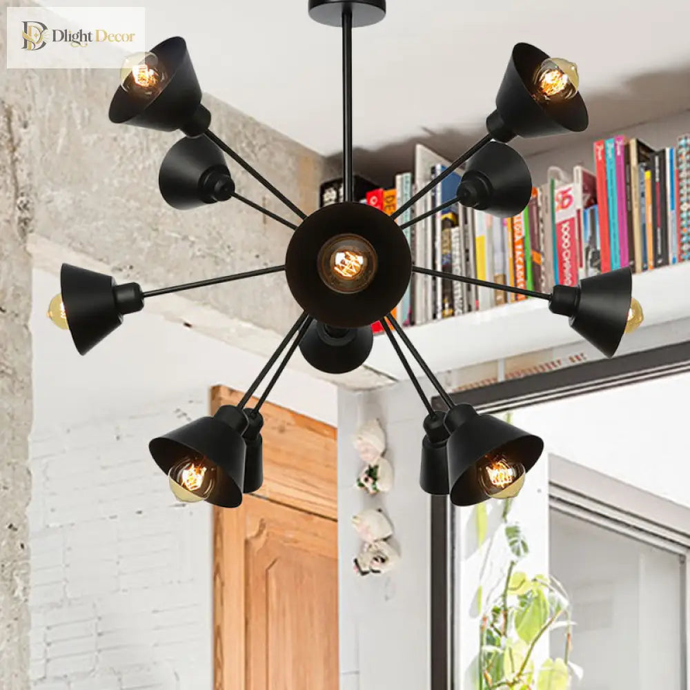 Embrace Mid-Century Chandelier | Dining Room Home Lighting