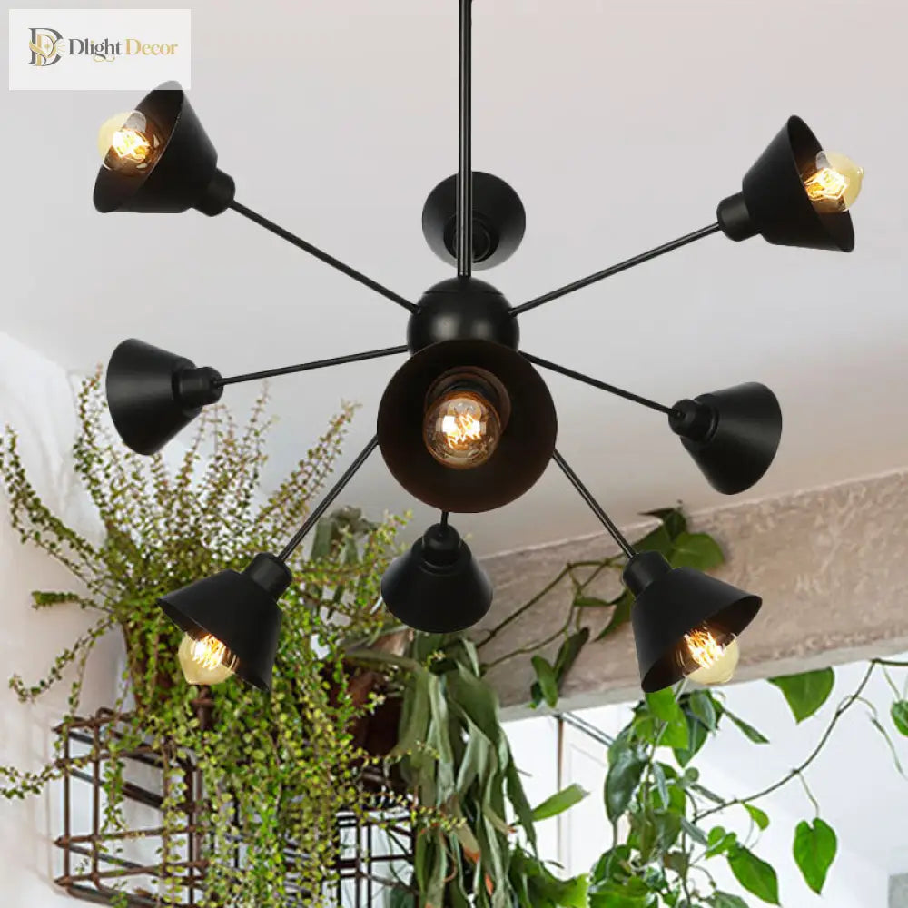Embrace Mid-Century Chandelier | Dining Room Home Lighting