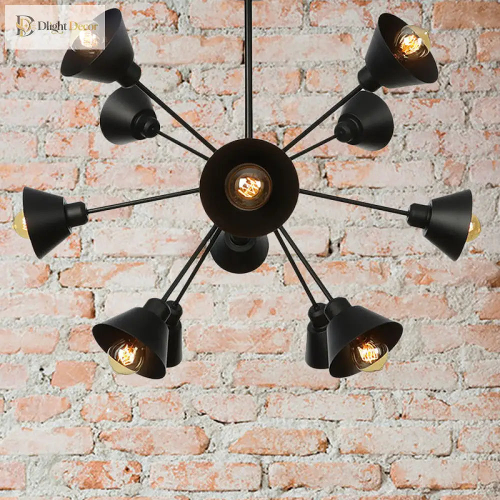 Embrace Mid-Century Chandelier | Dining Room Home Lighting