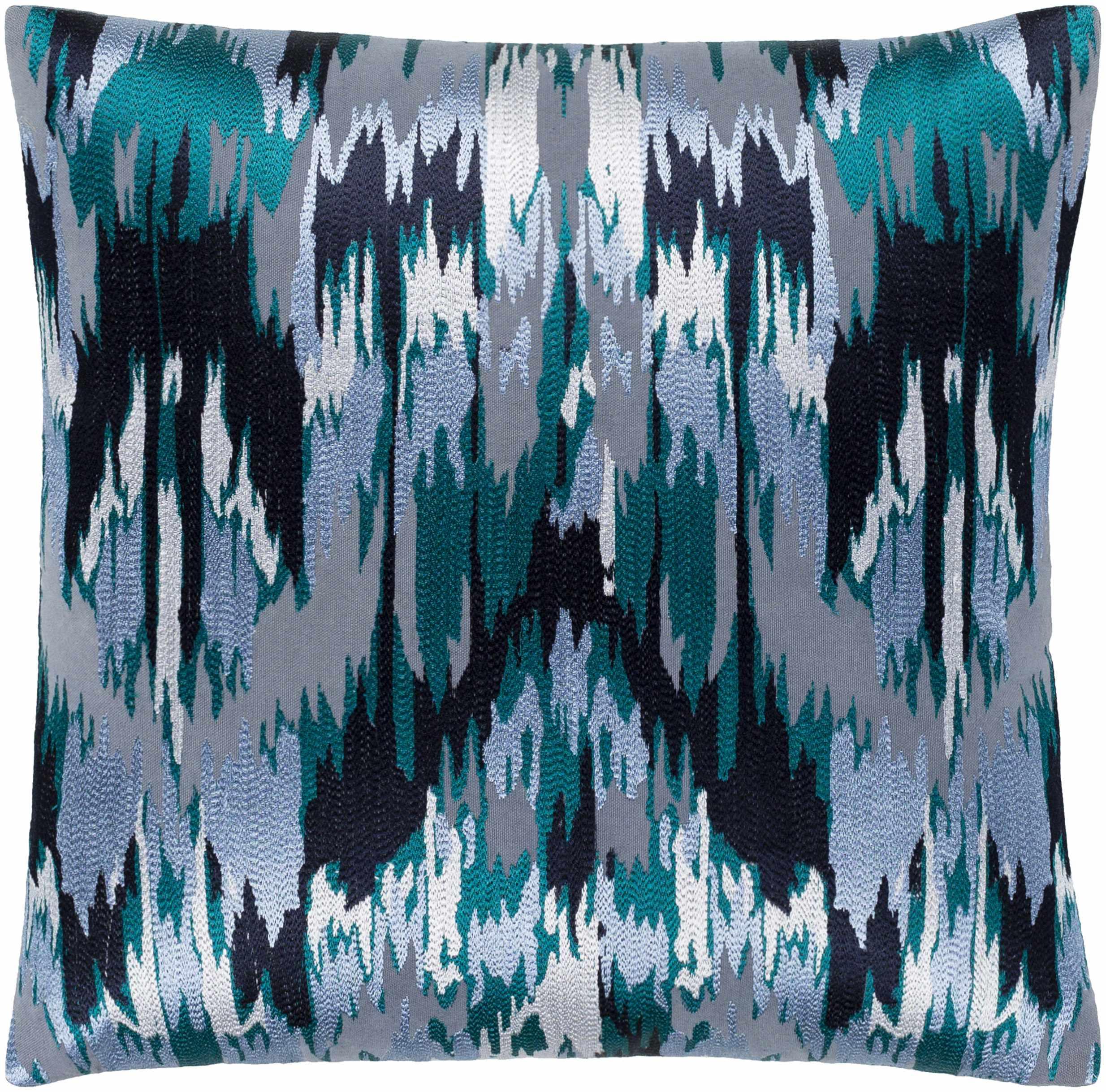 Encino Navy & Teal Gradient Accent Pillow - Clearance - PRHOMZ
