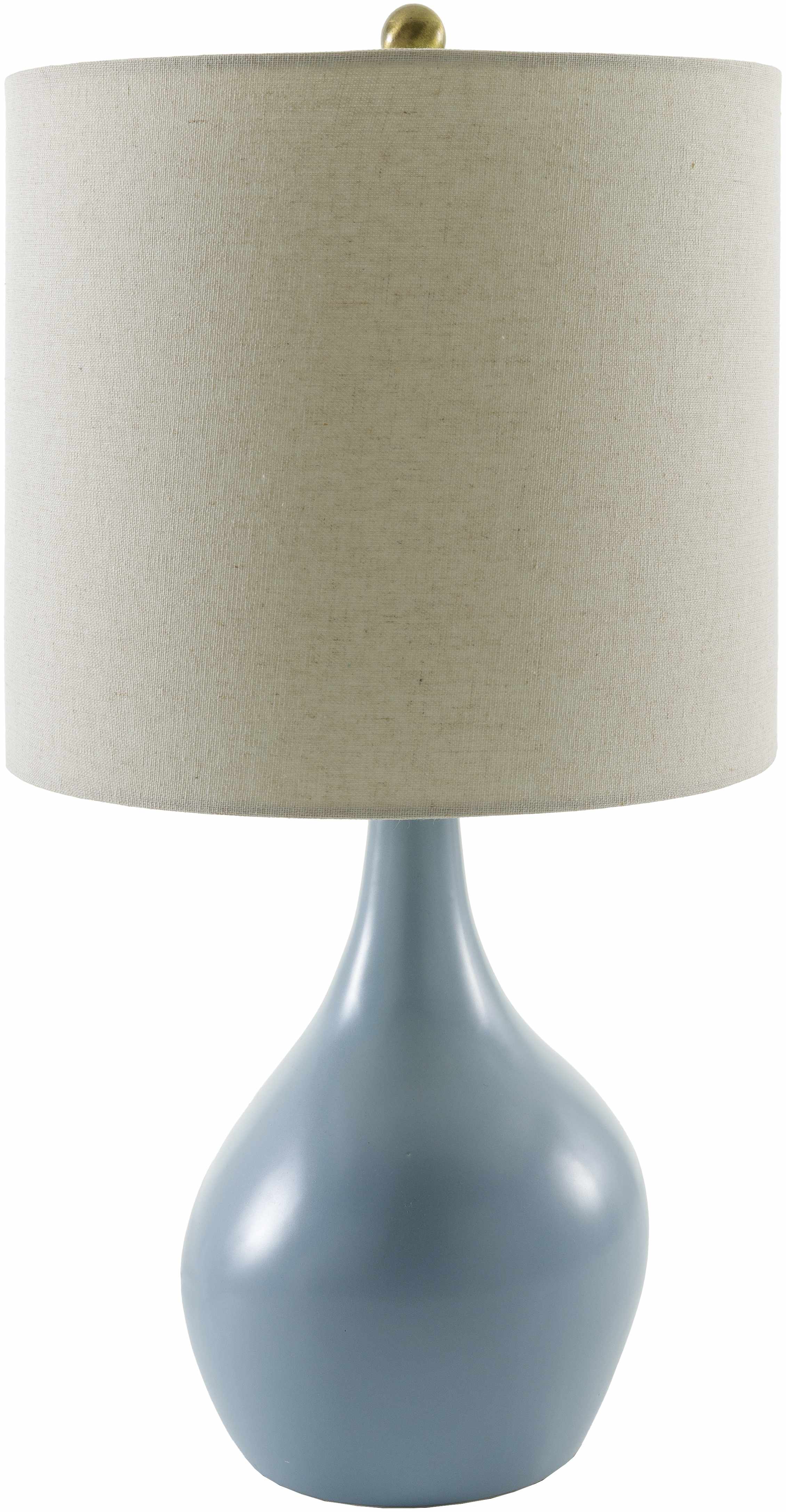 Sparanise Blue Ceramic Table Lamp-0