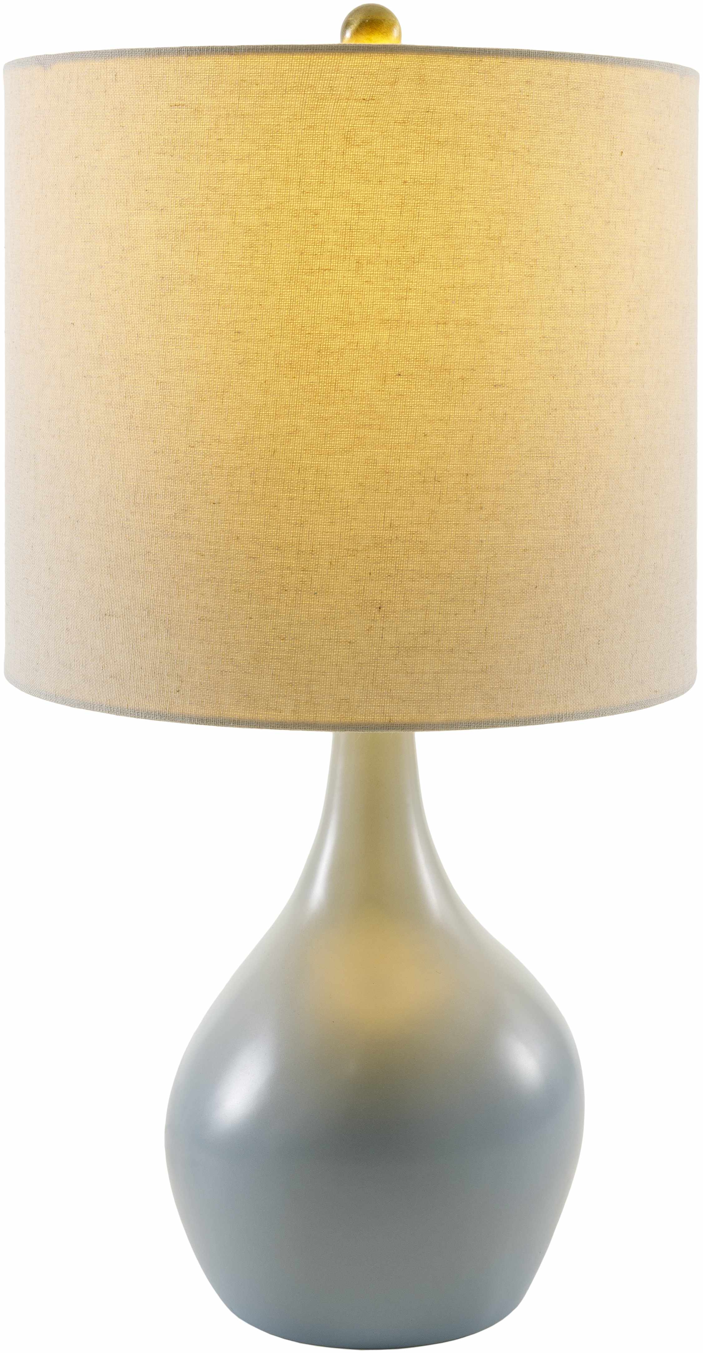 Sparanise Blue Ceramic Table Lamp-1