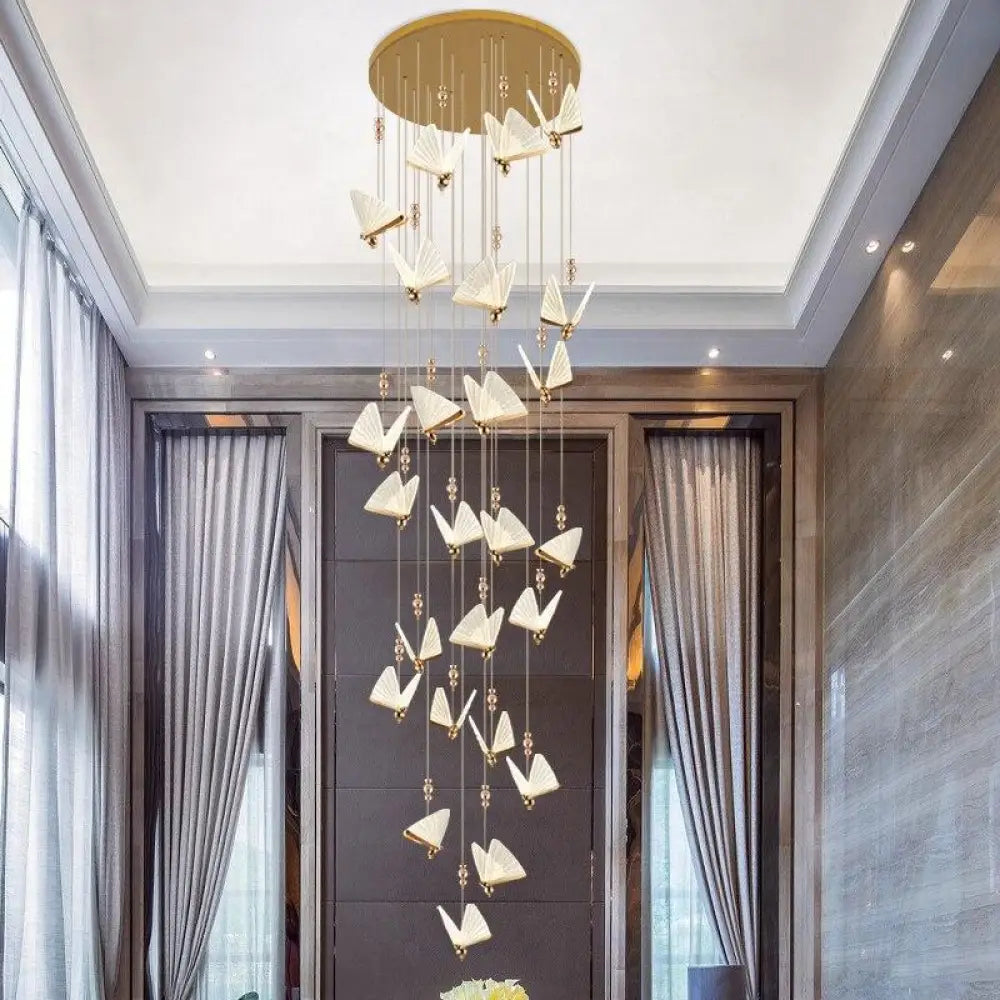 Entrancing Chandelier | Modern Hallway & Entry Lighting