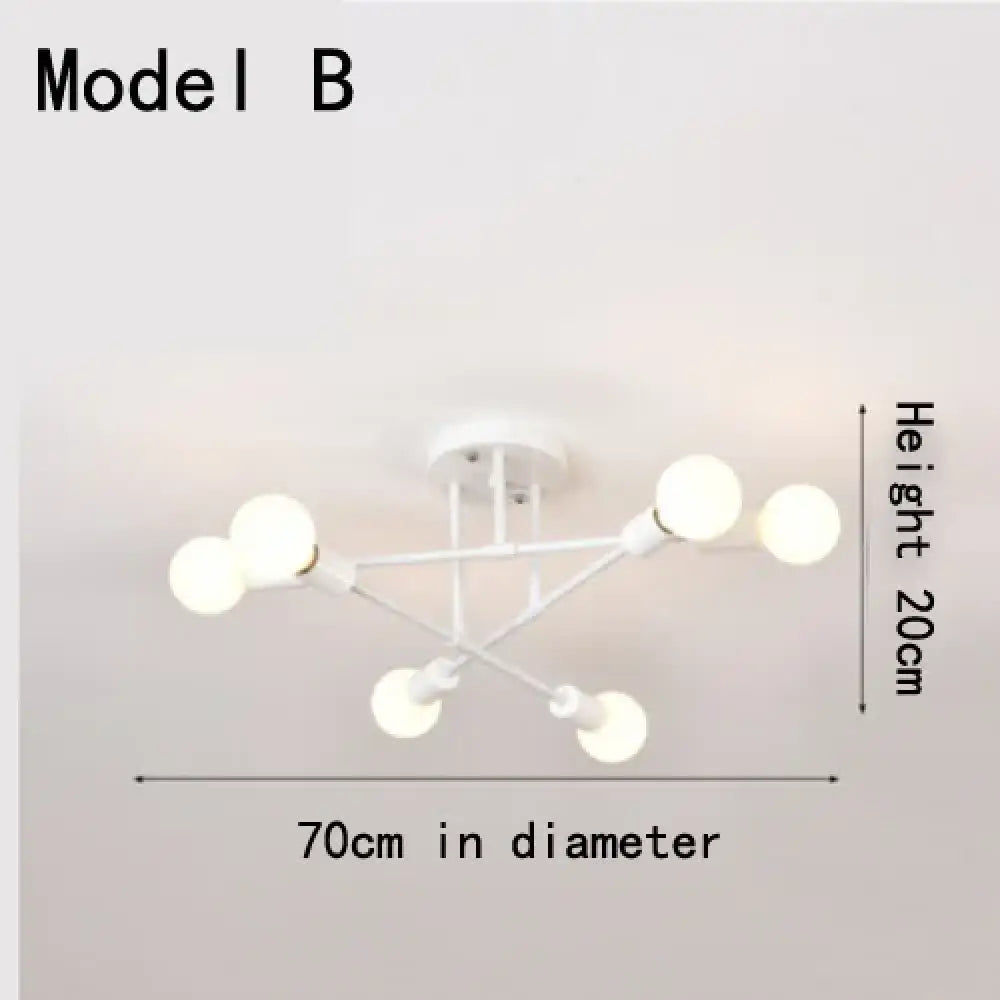Eva Gold Ceiling Light | Modern Interior Home Lighting
