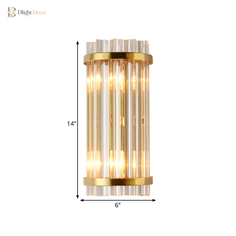 Evelyn 2-Light Wall Sconce | Bedroom & Hallway Lighting