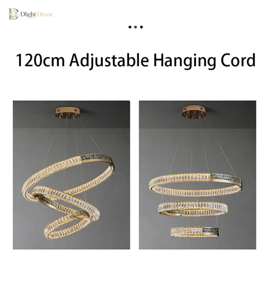 Evelyn Chandelier | Modern Dining Room Home Lighting