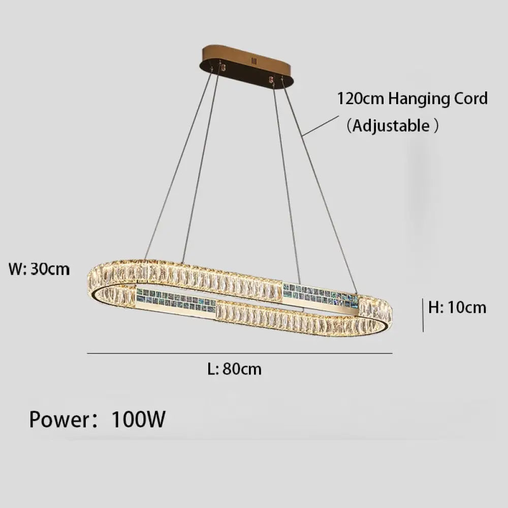 Evelyn Chandelier | Modern Dining Room Home Lighting