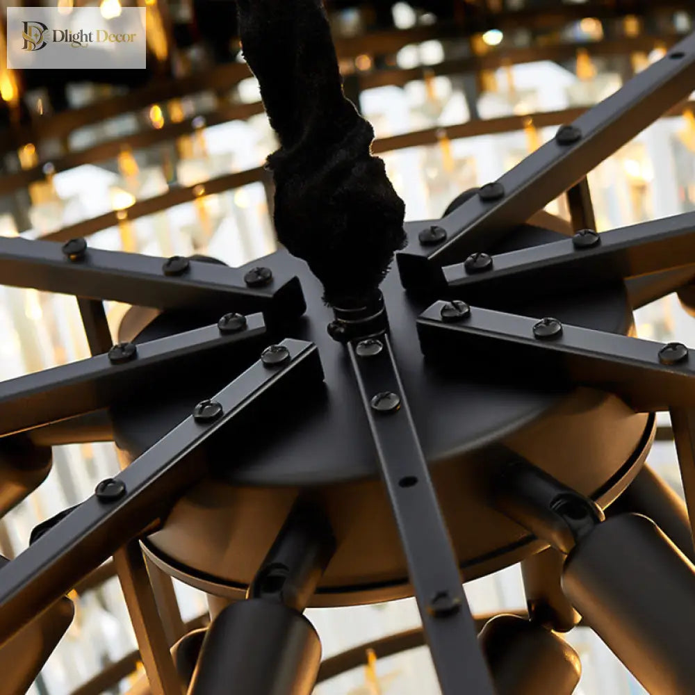 Evelyn Modern Crystal Chandelier | Dining Room Lighting