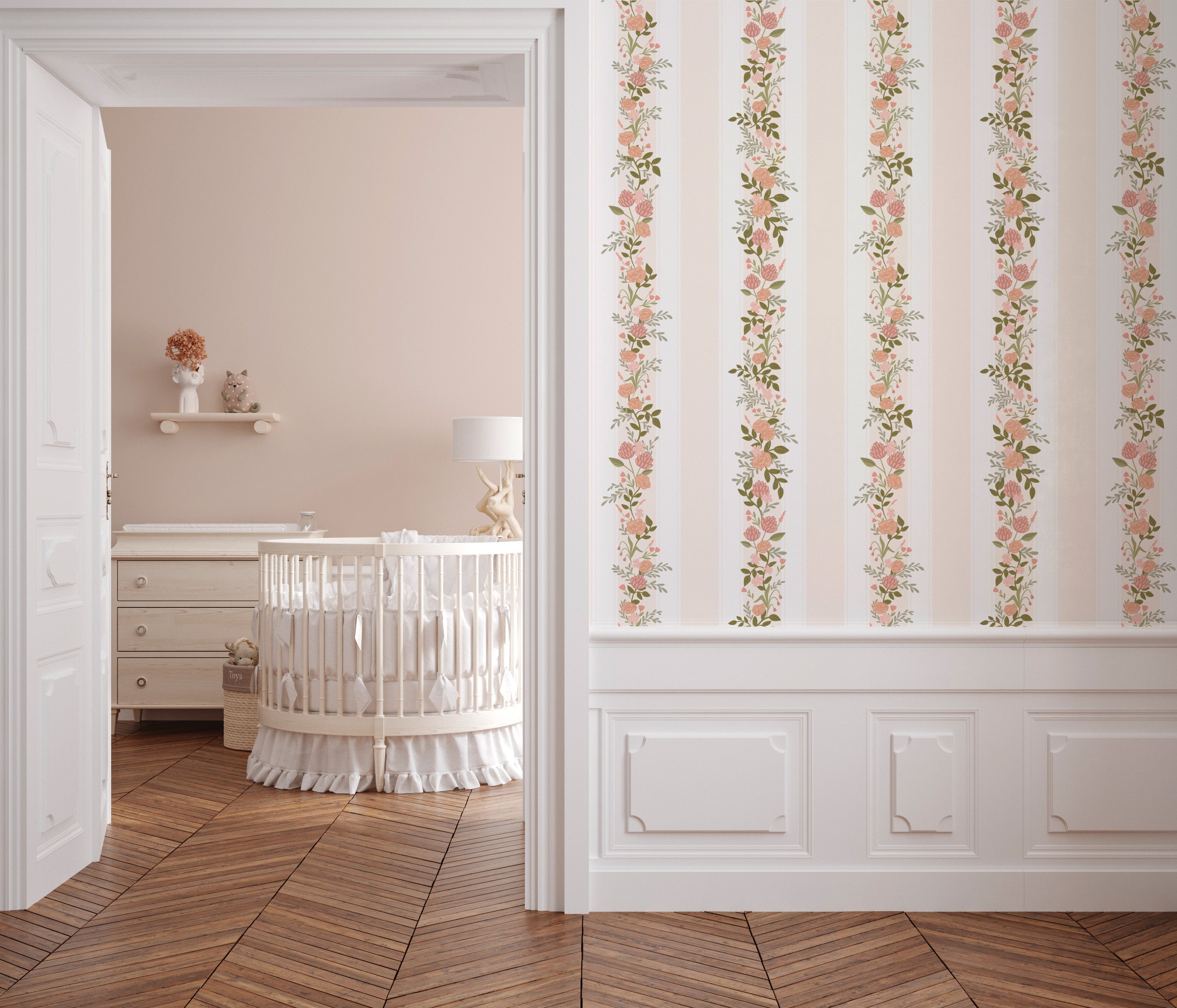 Evie Wallpaper by Jackie Jean Design