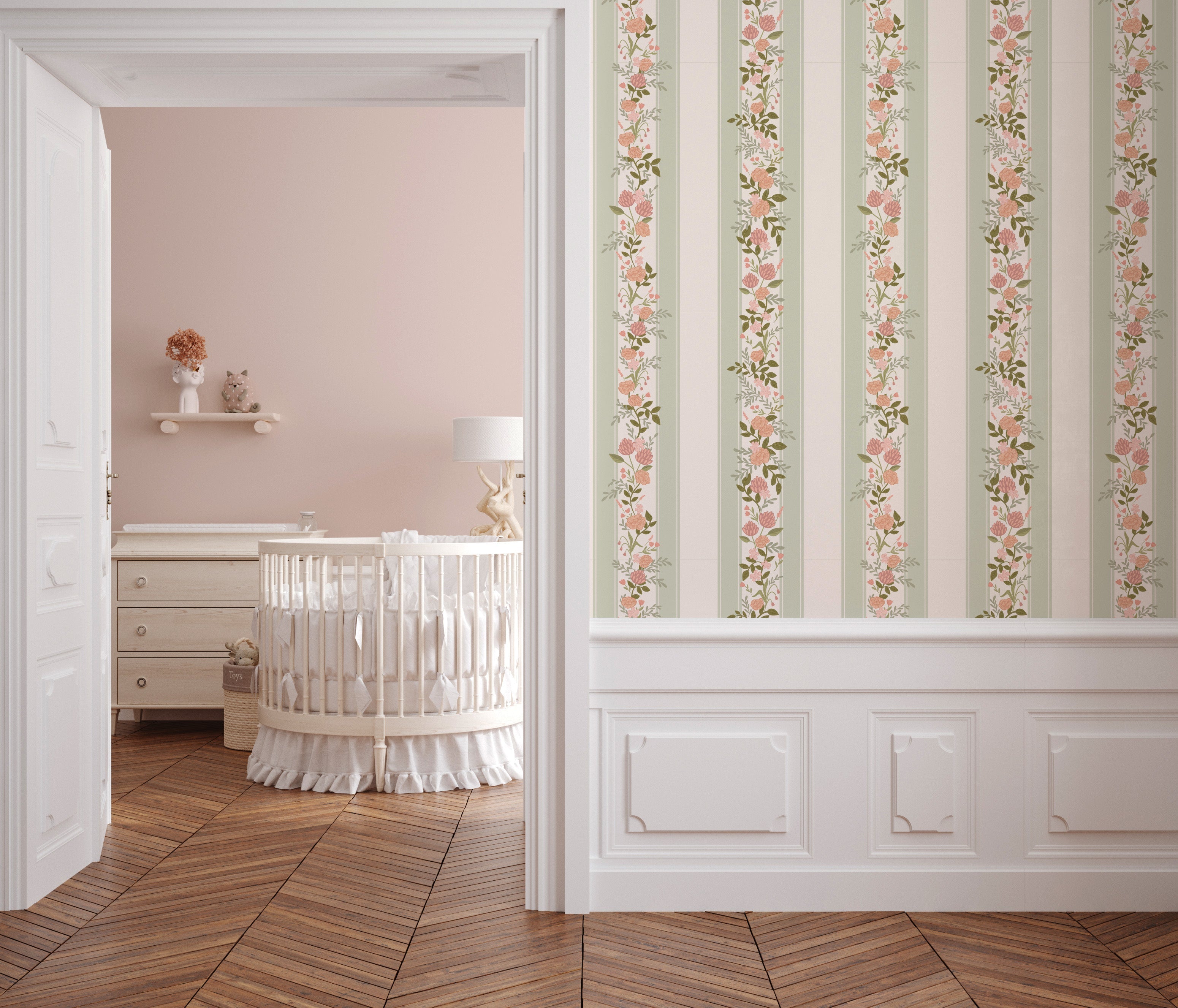 Evie Wallpaper by Jackie Jean Design