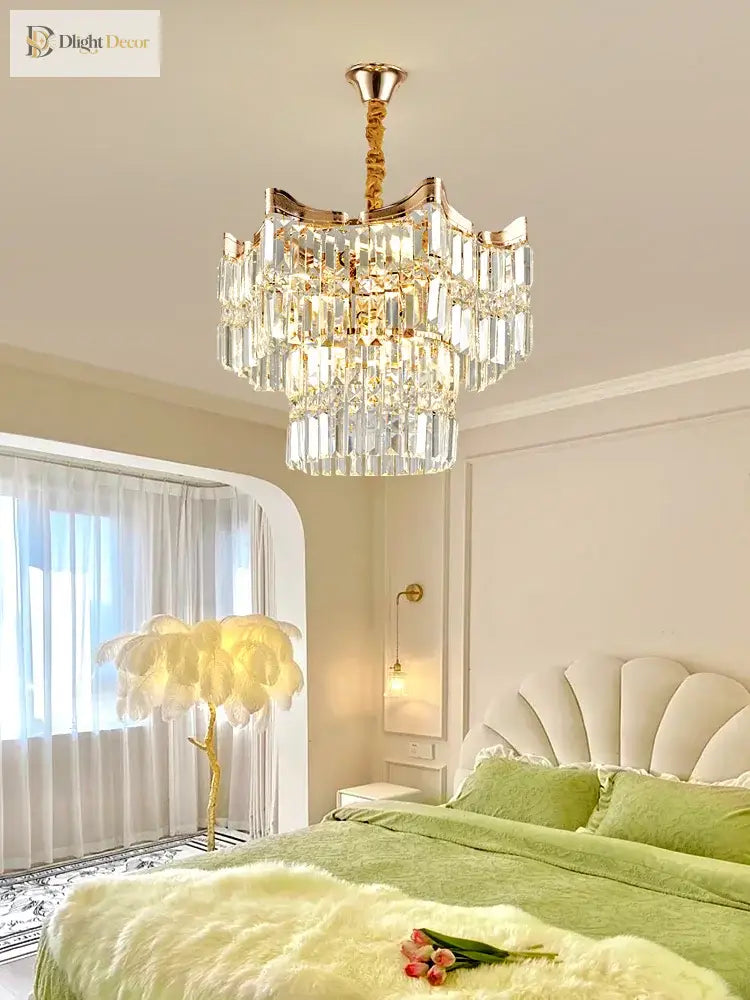 Exquisite Modern Chandelier | Bedroom & Bedside Lighting