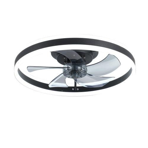 Ceiling Fan With Lighted Dimmable LEDs Unusable Unusable Platform - PRHOMZ