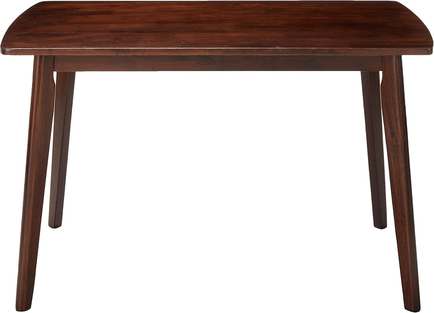 Shaye Walnut Dining Table Solid Wood 47.2 Inch Length