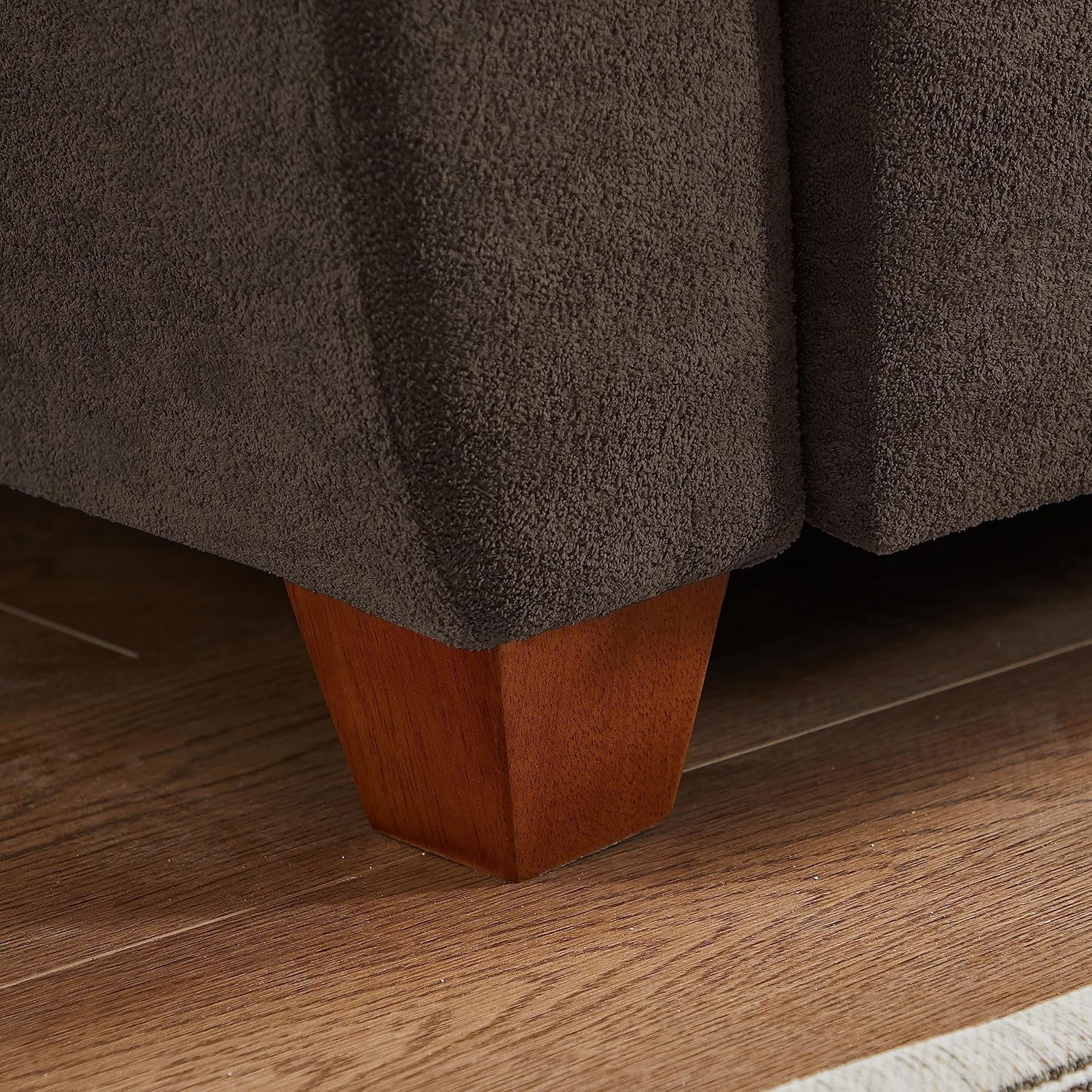 110 Inch Convertible Sectional Sofa With Storage Microfiber L Shaped Couch Ottoman Cup Holders