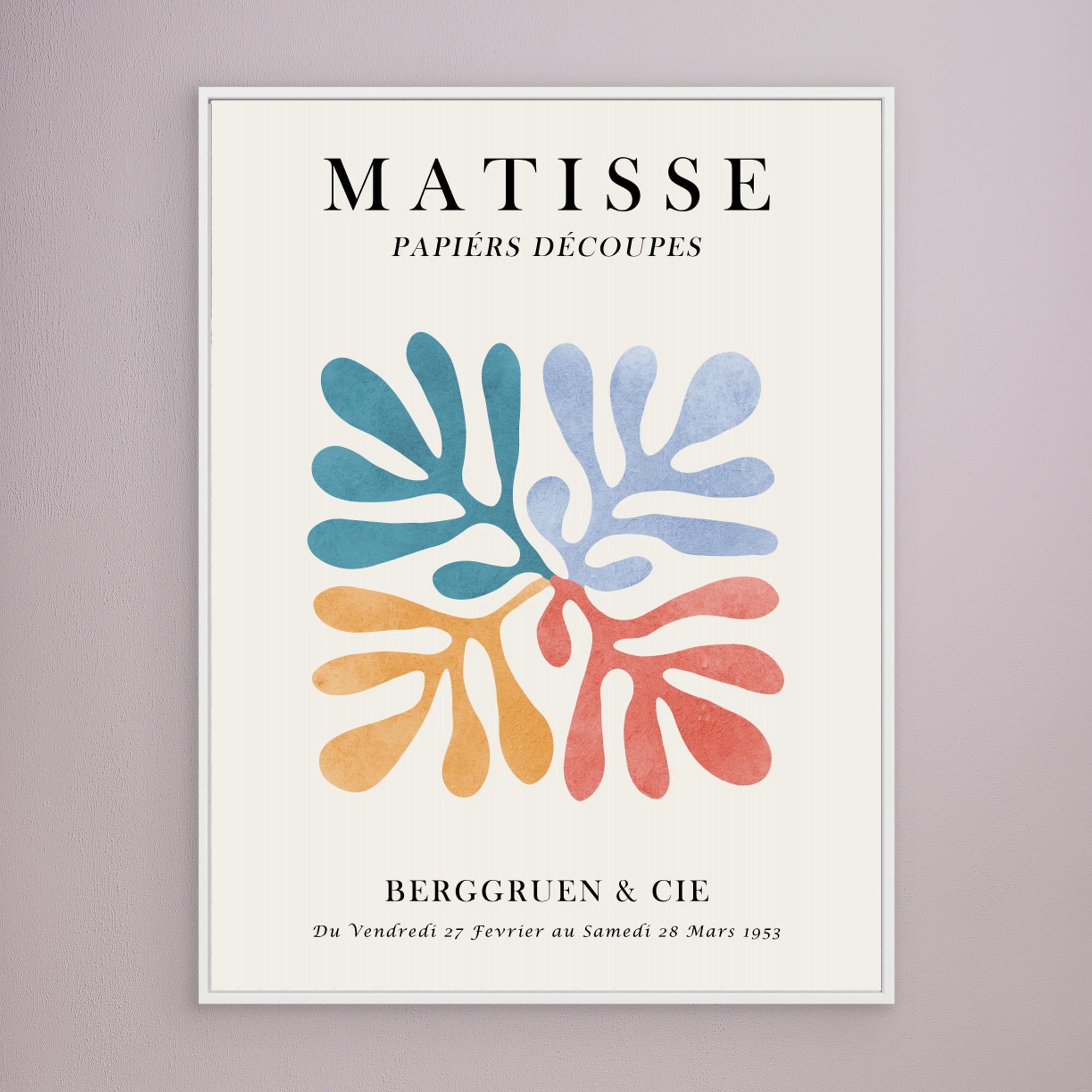 Matisse floral poster 4 by Vitor Costa