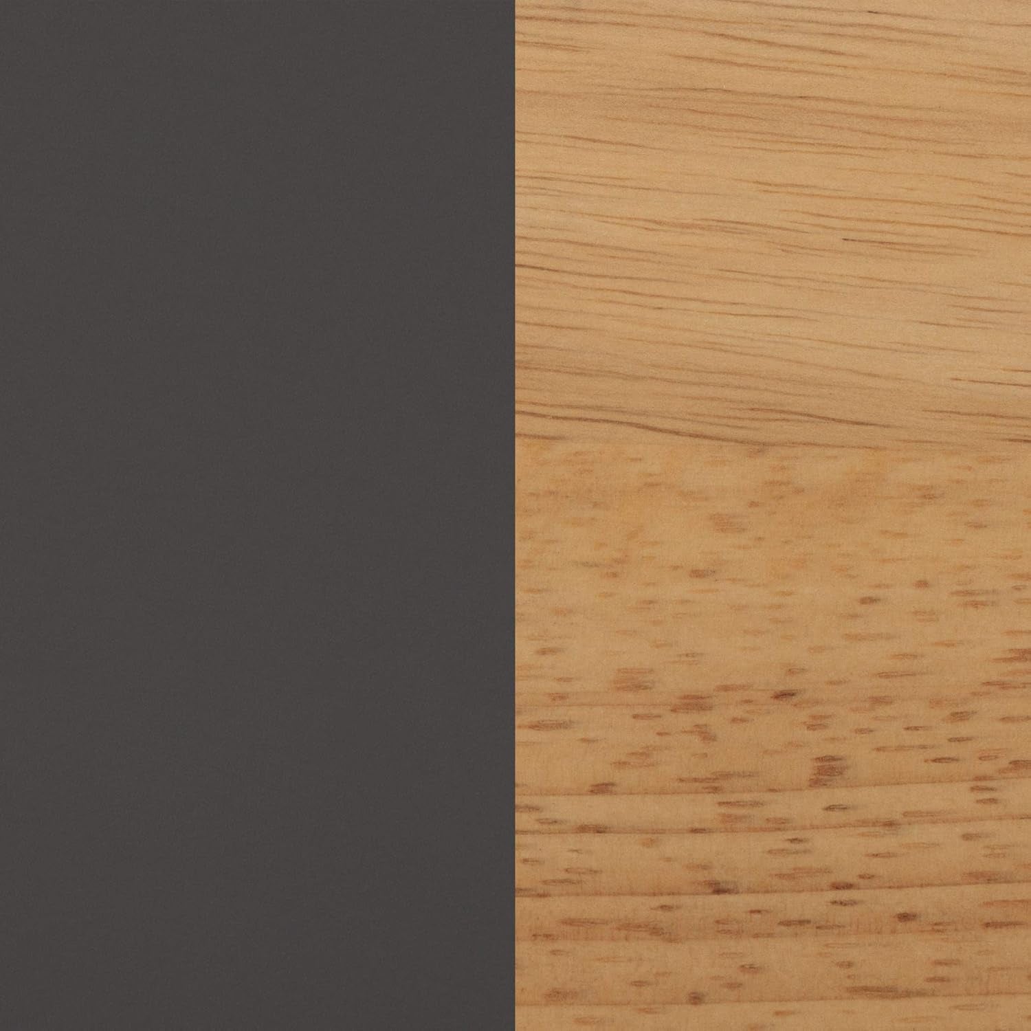 Bebble Twin Bunk Bed Charcoal Gray With Angled Ladder