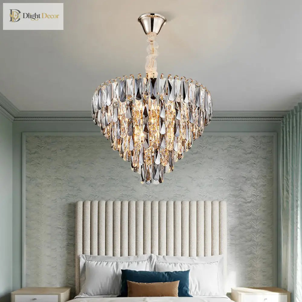 Faith Modern Crystal Chandelier | Dining Room Lighting